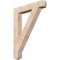 Ekena Millwork Traditional Craftsman Smooth Bracket, Douglas Fir, 5 1/2"W x 36"D x 48"H BKT06X36X48TRA04SDF - alternate 1